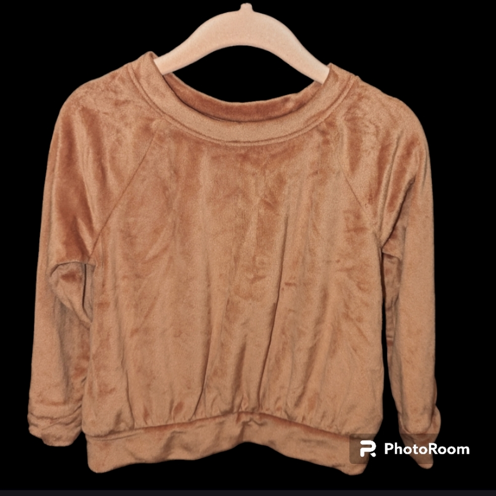 Bundle 4/$20 Cat and Jack velour fall comfy sweater 2T